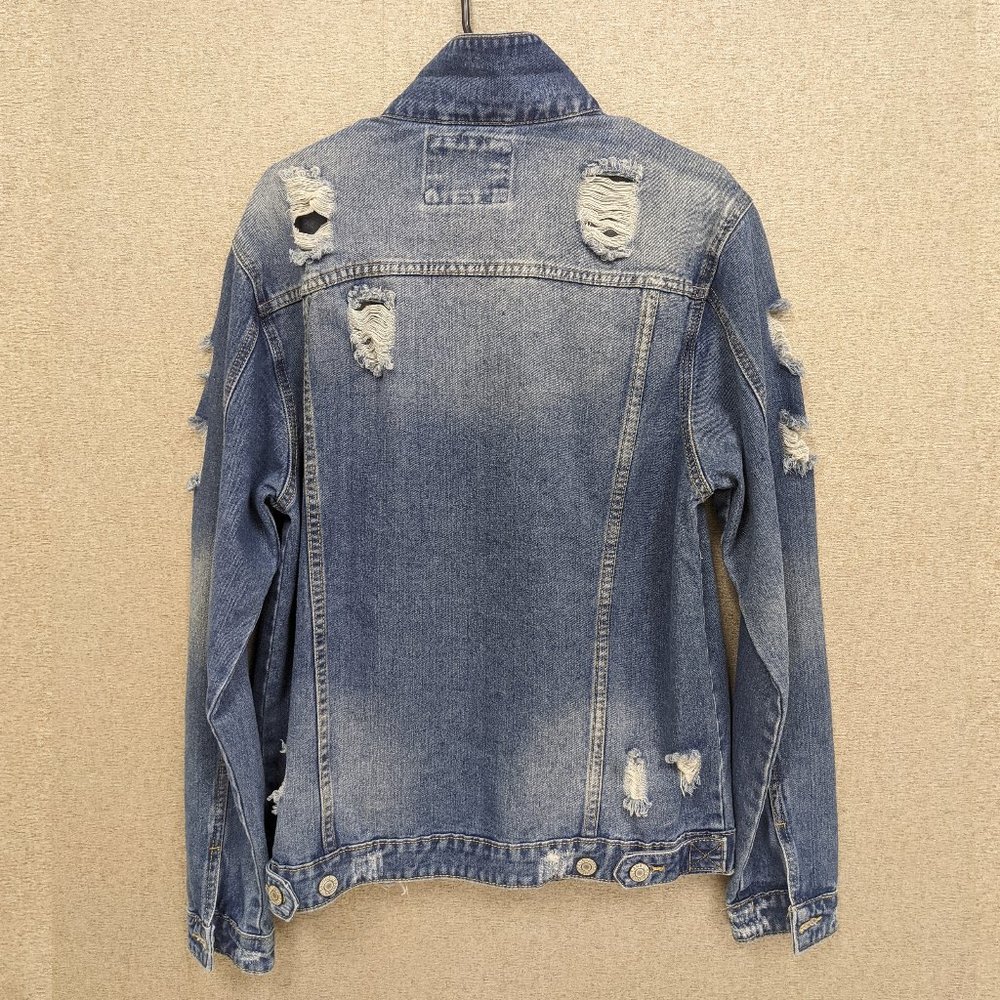 Dark Denim Jacket - image 2